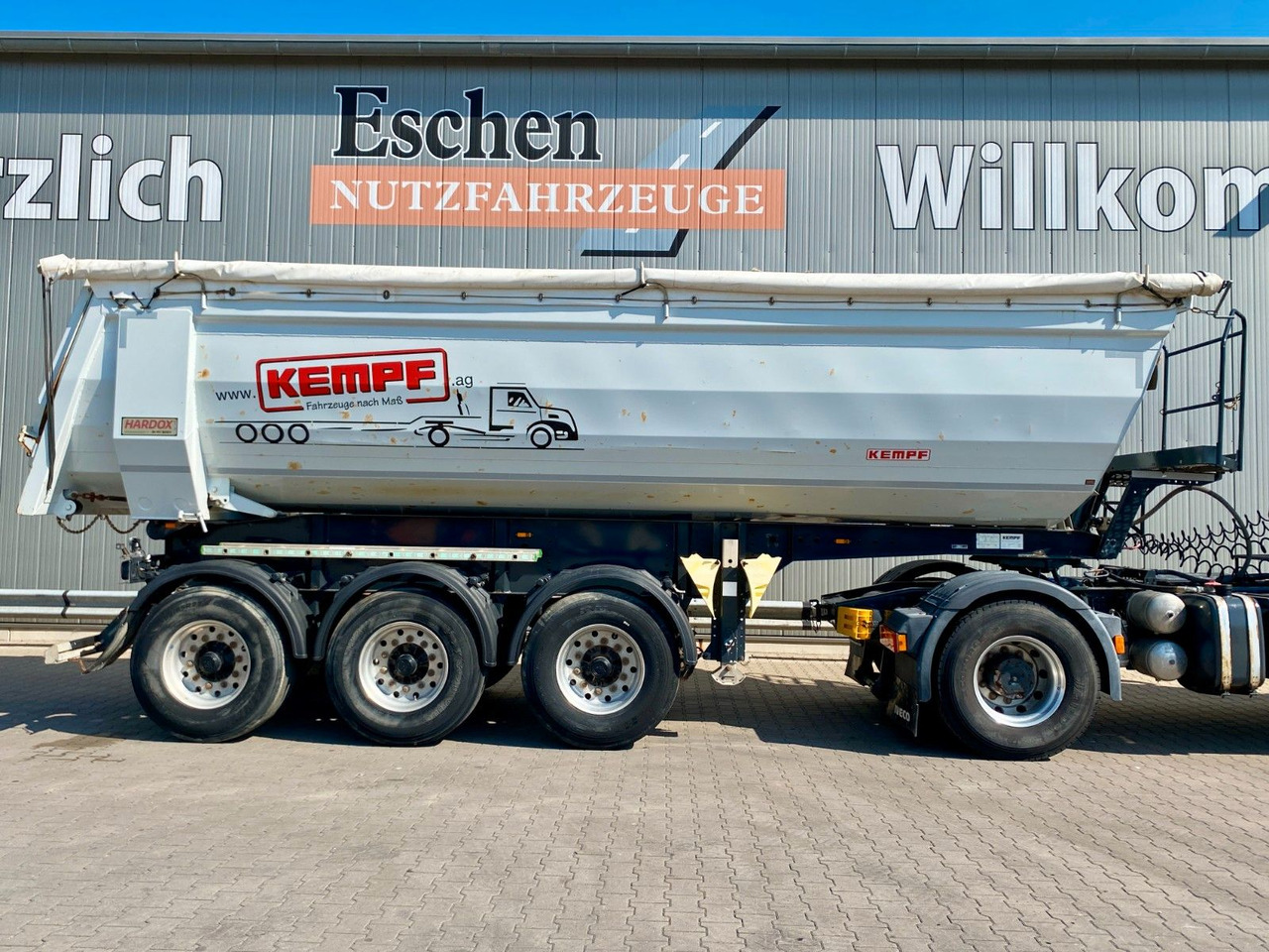 Kempf SKM 35/3 | Stahl 27m³*1+3.Achse liftbar*BPW*EBS - Kipper oplegger: afbeelding 5 Kempf SKM 35/3 | Stahl 27m³*1+3.Achse liftbar*BPW*EBS - Kipper oplegger: afbeelding 5
