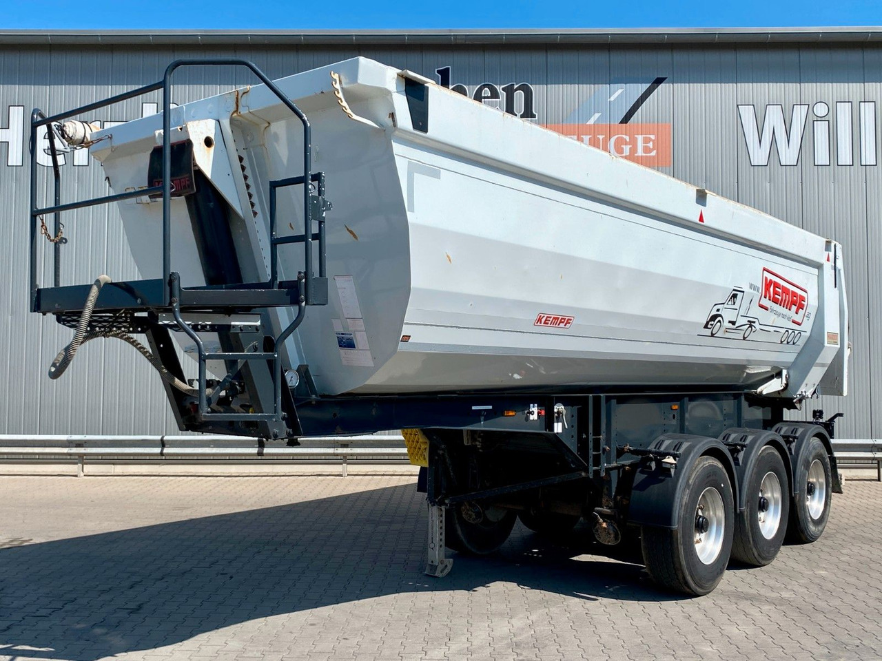 Kempf SKM 35/3 | Stahl 27m³*1+3.Achse liftbar*BPW*EBS - Kipper oplegger: afbeelding 1 Kempf SKM 35/3 | Stahl 27m³*1+3.Achse liftbar*BPW*EBS - Kipper oplegger: afbeelding 1
