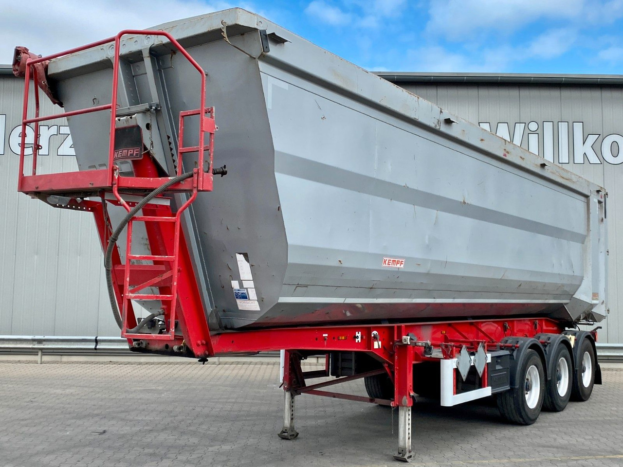 Kempf SKM 35/3 | Stahl 48m³*Getreideschieber*Lift*BPW - Kipper oplegger: afbeelding 1 Kempf SKM 35/3 | Stahl 48m³*Getreideschieber*Lift*BPW - Kipper oplegger: afbeelding 1