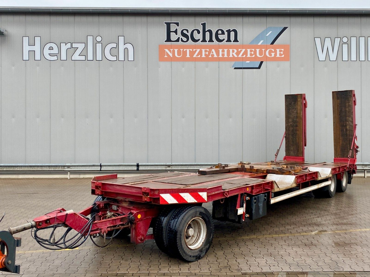Langendorf Tieflader| hydr. Scherenrampen*verbreiterbar*SAF - Dieplader aanhangwagen: afbeelding 1 Langendorf Tieflader| hydr. Scherenrampen*verbreiterbar*SAF - Dieplader aanhangwagen: afbeelding 1