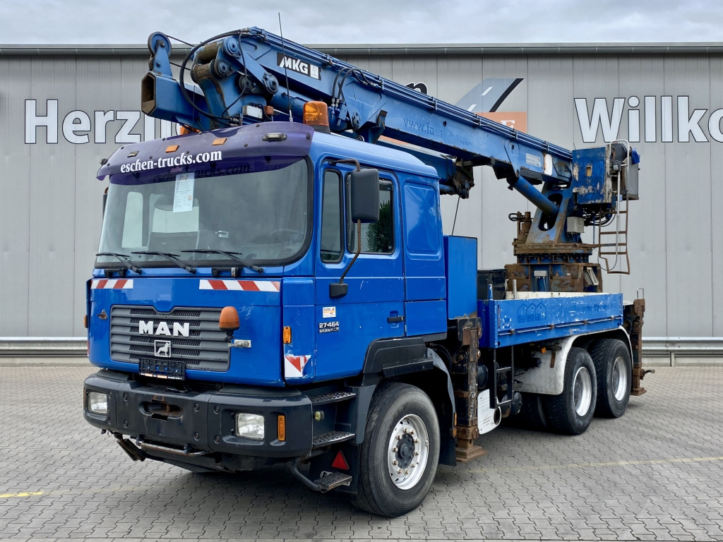 MAN 27.464 6x4 / MKG HMK 350a2L Kran - Kraanwagen: afbeelding 1 MAN 27.464 6x4 / MKG HMK 350a2L Kran - Kraanwagen: afbeelding 1