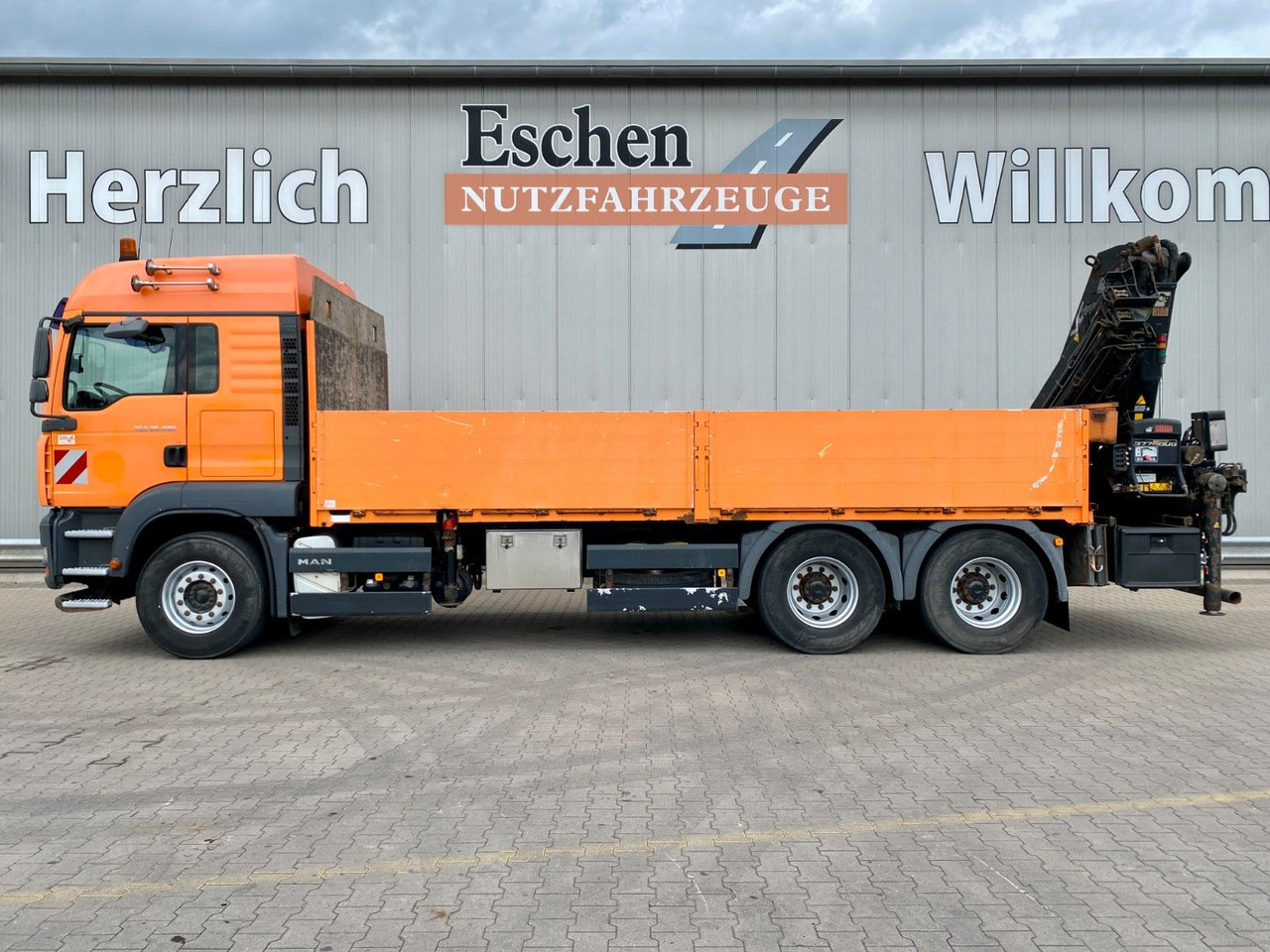 MAN TGA 26.480 6x4 | HIAB 377 EP-4*Funk*Retarder*AHK - Vrachtwagen met open laadbak, Kraanwagen: afbeelding 2 MAN TGA 26.480 6x4 | HIAB 377 EP-4*Funk*Retarder*AHK - Vrachtwagen met open laadbak, Kraanwagen: afbeelding 2