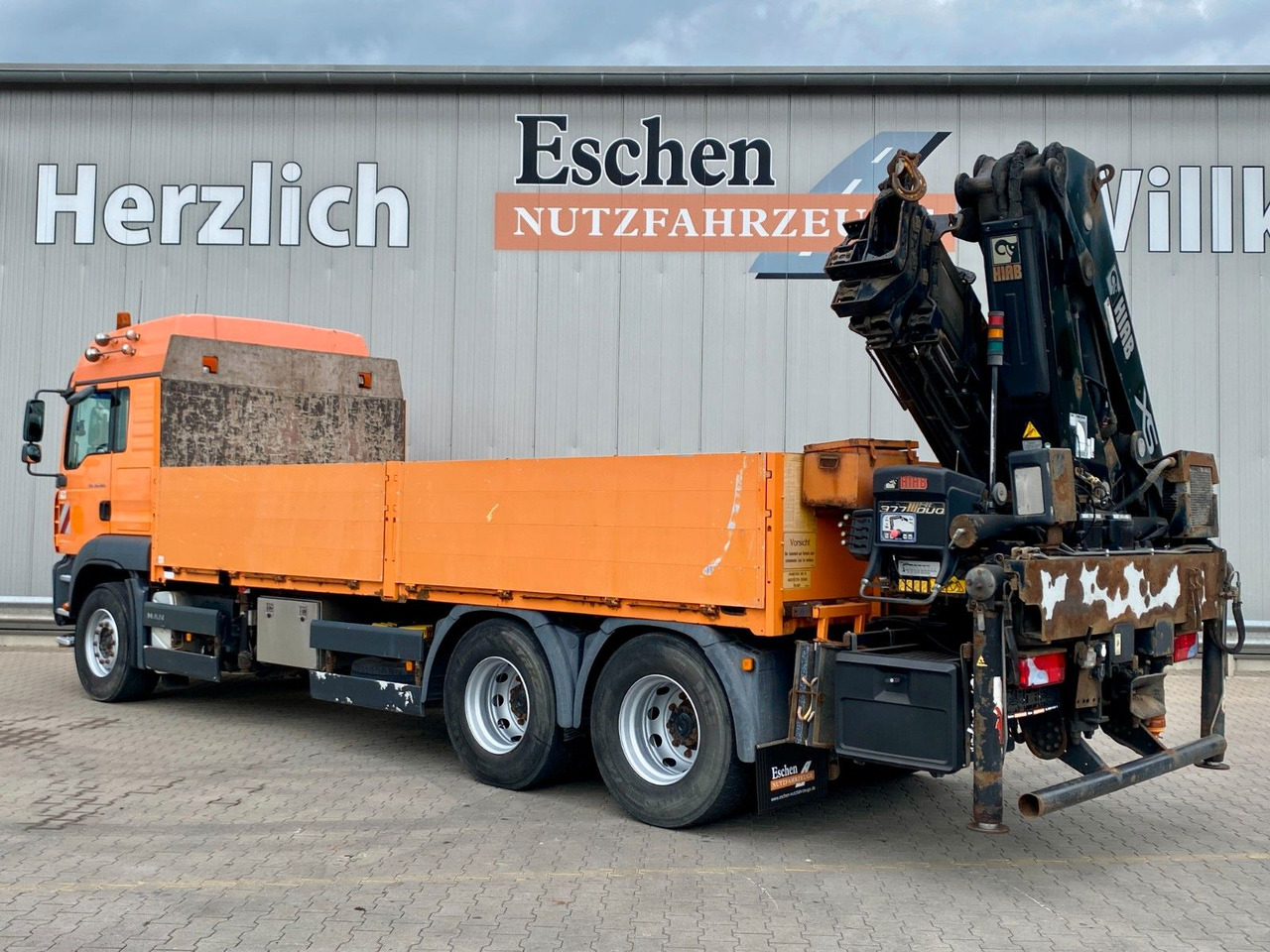 MAN TGA 26.480 6x4 | HIAB 377 EP-4*Funk*Retarder*AHK - Vrachtwagen met open laadbak, Kraanwagen: afbeelding 3 MAN TGA 26.480 6x4 | HIAB 377 EP-4*Funk*Retarder*AHK - Vrachtwagen met open laadbak, Kraanwagen: afbeelding 3