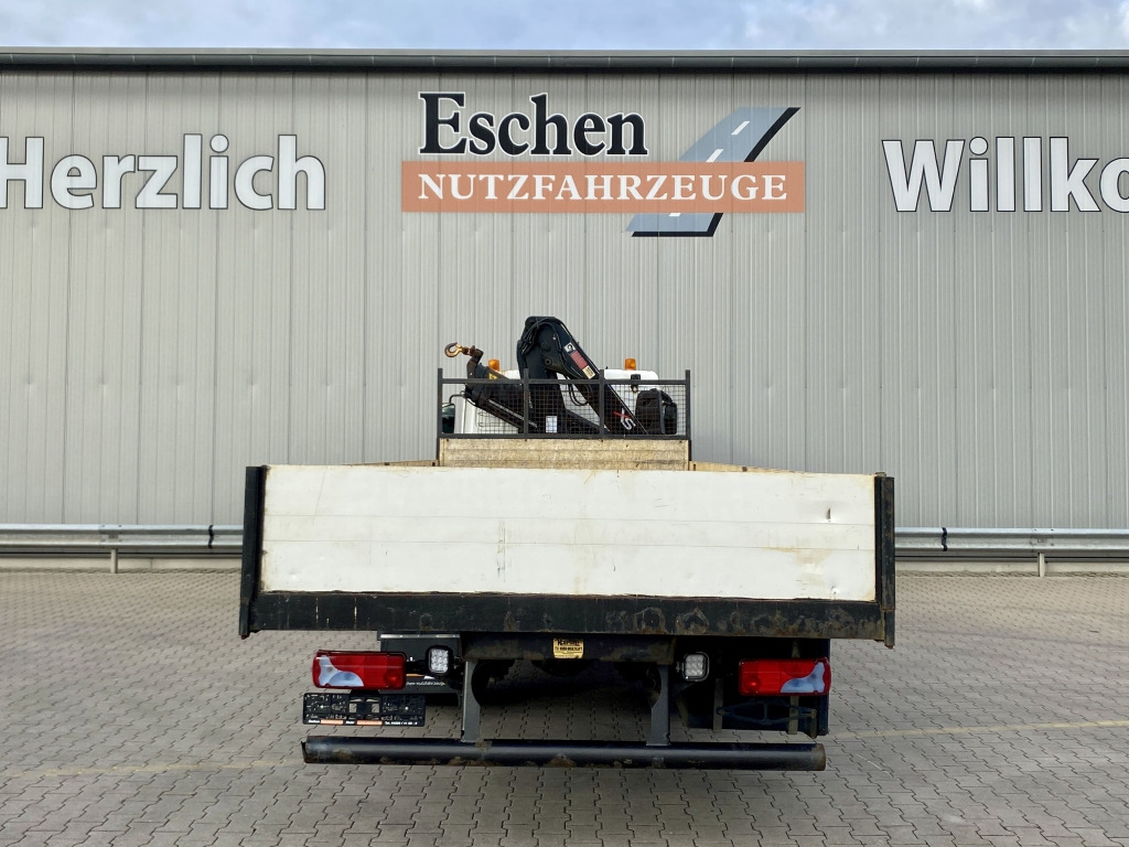 MAN TGL 12.220 4x2 BL / HIAB Faltkran - Vrachtwagen met open laadbak, Kraanwagen: afbeelding 4 MAN TGL 12.220 4x2 BL / HIAB Faltkran - Vrachtwagen met open laadbak, Kraanwagen: afbeelding 4