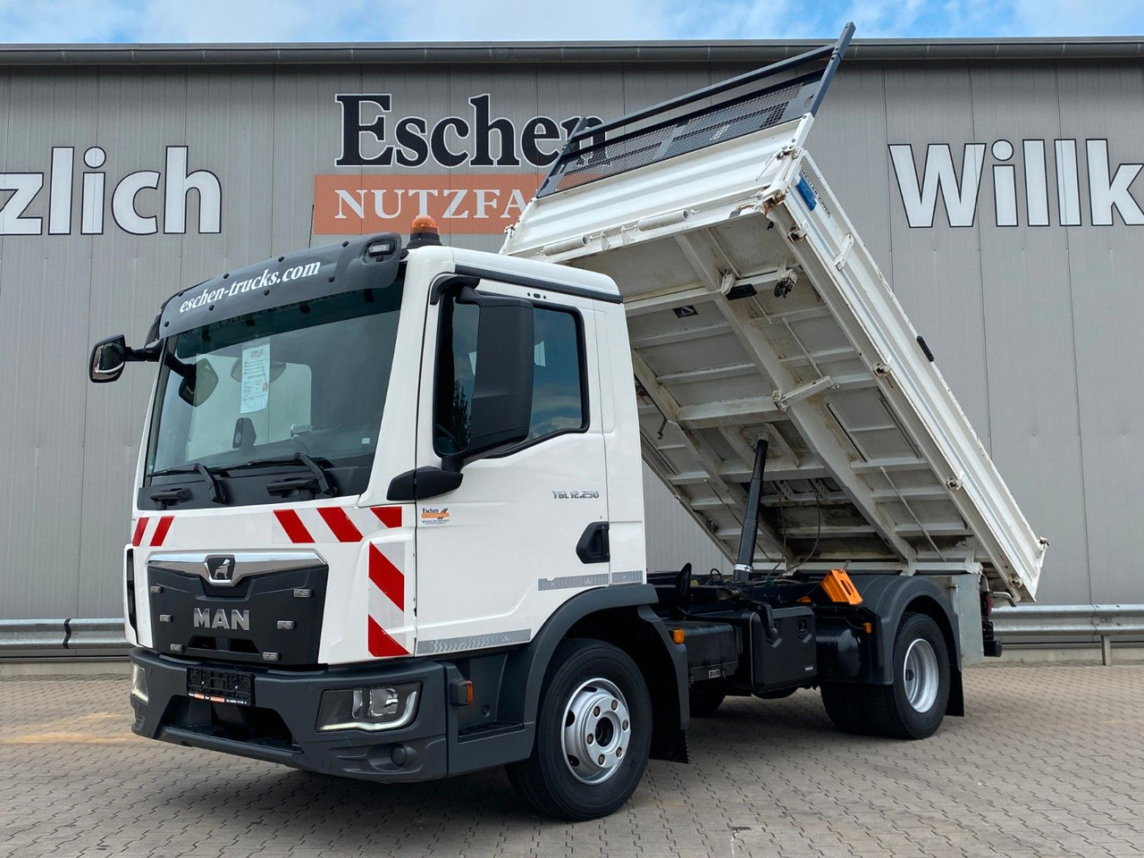 MAN TGL 12.250 | MEILLER*3x Sitze*Navi*2x AHK*Blatt - Kipper vrachtwagen: afbeelding 1 MAN TGL 12.250 | MEILLER*3x Sitze*Navi*2x AHK*Blatt - Kipper vrachtwagen: afbeelding 1