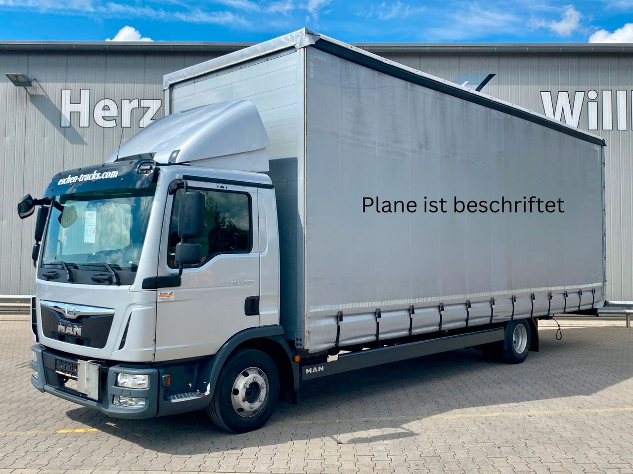 MAN TGL 8.220 I Pritsche Plane*Klima*2Tank*Automatik - Schuifzeilen vrachtwagen: afbeelding 1 MAN TGL 8.220 I Pritsche Plane*Klima*2Tank*Automatik - Schuifzeilen vrachtwagen: afbeelding 1