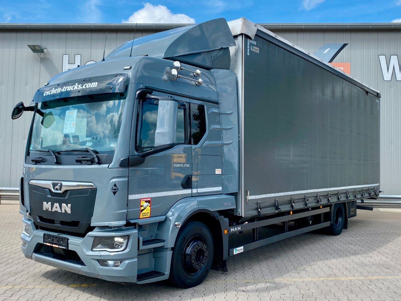 MAN TGM 15.250 + Redos Anhänger GESAMTZUG|Durchlader - Schuifzeilen vrachtwagen: afbeelding 2 MAN TGM 15.250 + Redos Anhänger GESAMTZUG|Durchlader - Schuifzeilen vrachtwagen: afbeelding 2