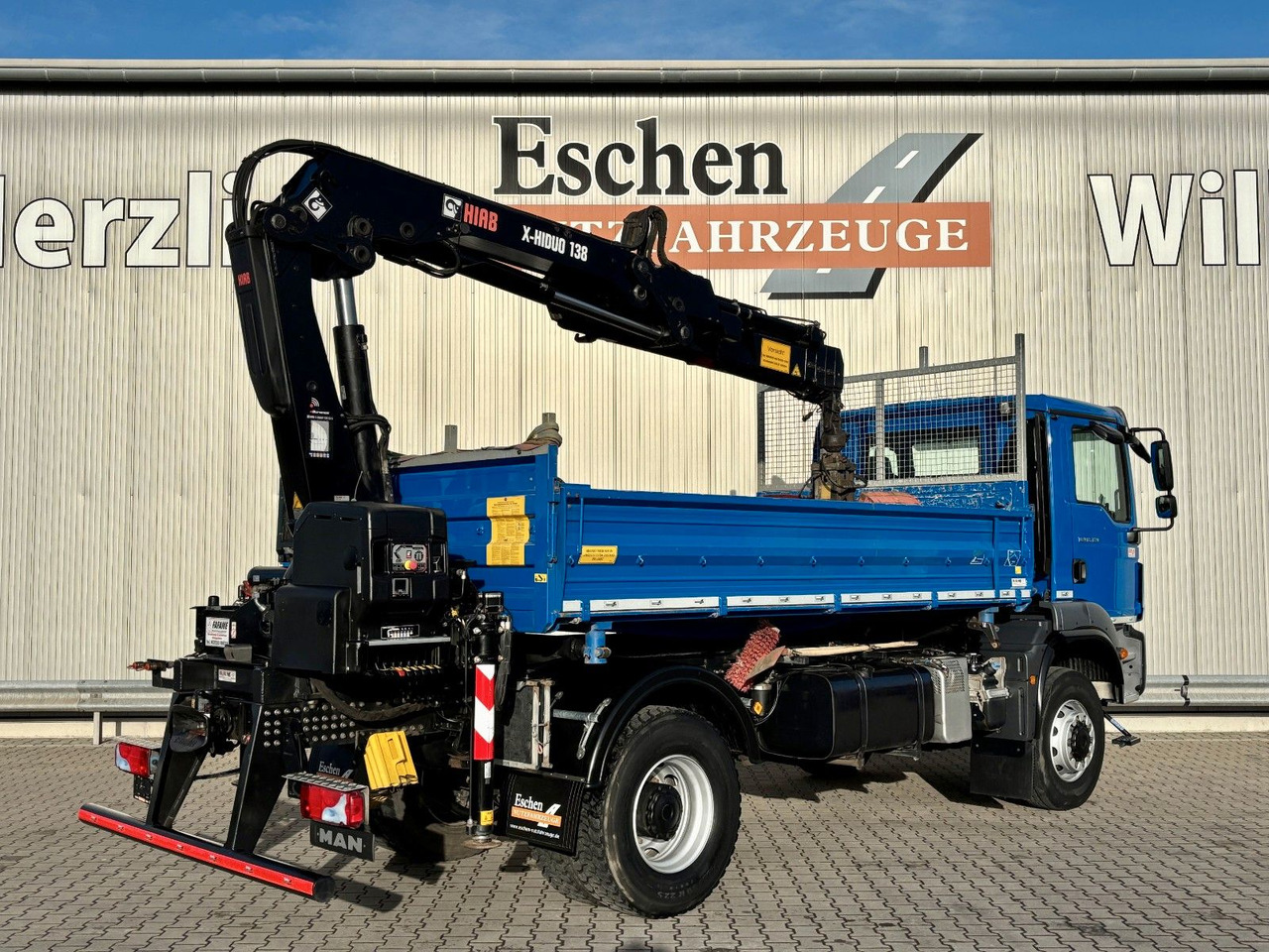MAN TGM 18.320 4x4 BB | TÜV NEU*HIAB XHIDUO 138*FUNK - Kipper vrachtwagen, Kraanwagen: afbeelding 5 MAN TGM 18.320 4x4 BB | TÜV NEU*HIAB XHIDUO 138*FUNK - Kipper vrachtwagen, Kraanwagen: afbeelding 5