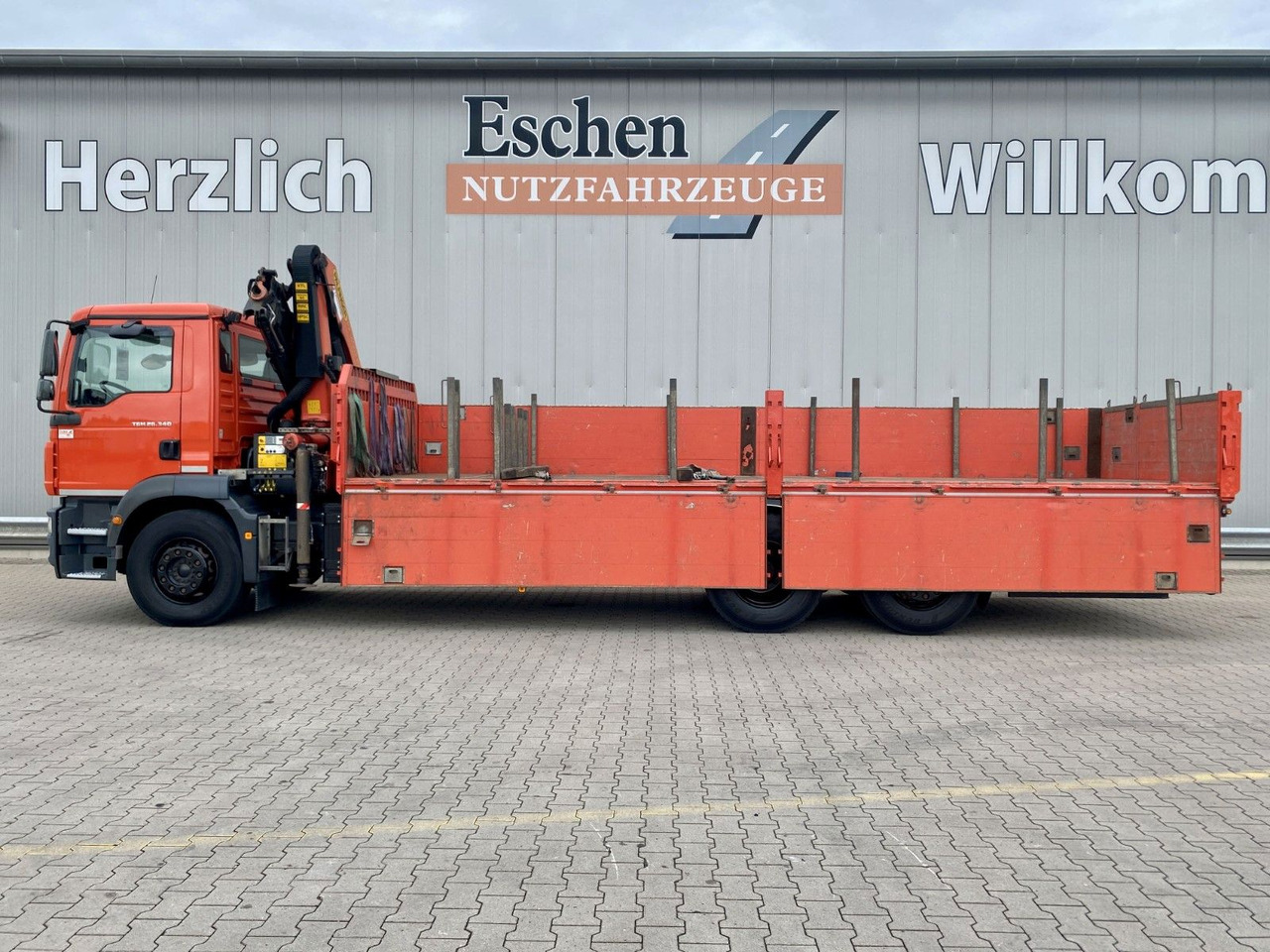MAN TGM 26.340 6x2-4 LL | PK14002*Funk*Klima*1.Hand - Vrachtwagen met open laadbak, Kraanwagen: afbeelding 4 MAN TGM 26.340 6x2-4 LL | PK14002*Funk*Klima*1.Hand - Vrachtwagen met open laadbak, Kraanwagen: afbeelding 4