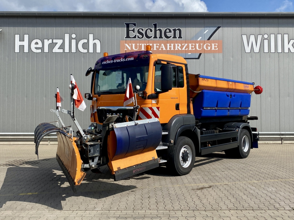 MAN TGS 18.320 4x4 BL - Vrachtwagen met open laadbak: afbeelding 1 MAN TGS 18.320 4x4 BL - Vrachtwagen met open laadbak: afbeelding 1