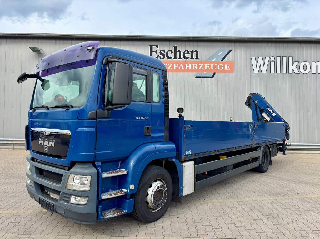 MAN TGS 18.360 4x2 LL / MKG HLK 111 Kran - Vrachtwagen met open laadbak, Kraanwagen: afbeelding 2 MAN TGS 18.360 4x2 LL / MKG HLK 111 Kran - Vrachtwagen met open laadbak, Kraanwagen: afbeelding 2