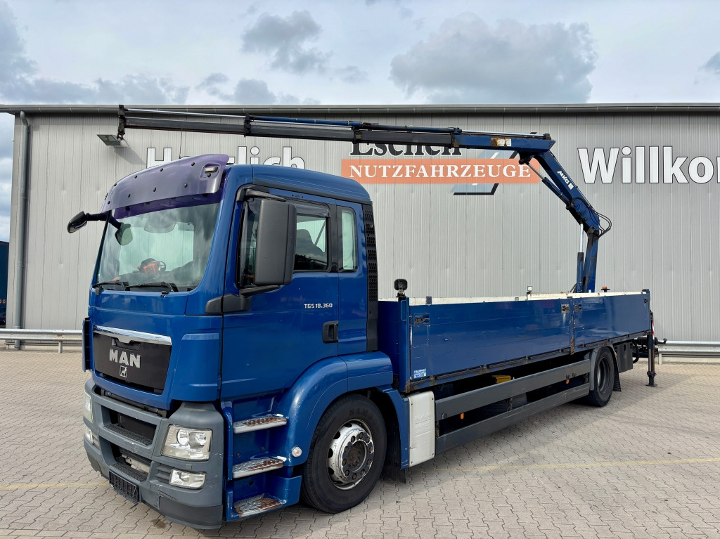 MAN TGS 18.360 4x2 LL / MKG HLK 111 Kran - Vrachtwagen met open laadbak, Kraanwagen: afbeelding 3 MAN TGS 18.360 4x2 LL / MKG HLK 111 Kran - Vrachtwagen met open laadbak, Kraanwagen: afbeelding 3