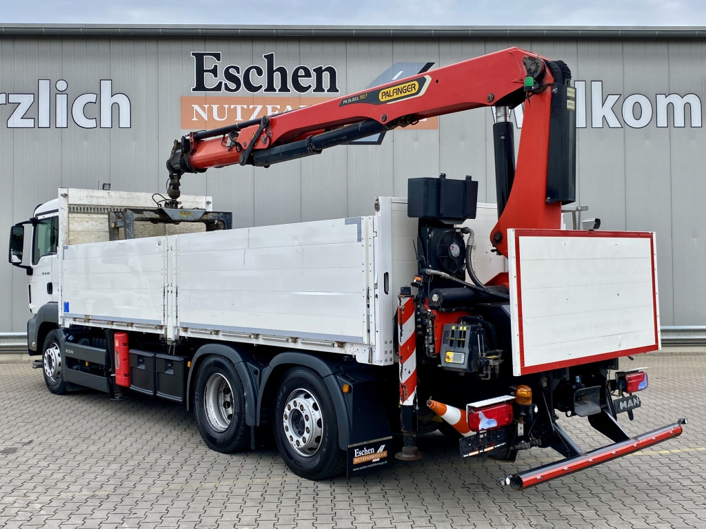 MAN TGS 26.420 6x2-4 LL / Palfinger PK 26.001 L Tec Heckkran - Vrachtwagen met open laadbak, Kraanwagen: afbeelding 4 MAN TGS 26.420 6x2-4 LL / Palfinger PK 26.001 L Tec Heckkran - Vrachtwagen met open laadbak, Kraanwagen: afbeelding 4