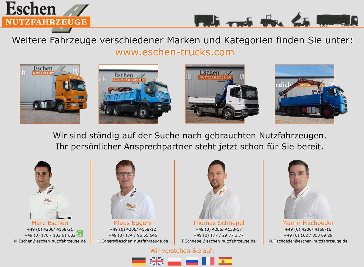 Haakarmsysteem vrachtwagen MAN TGS 26.460 6x2-4 | MEILLER RS21.65*Funk*Retarder: afbeelding 12