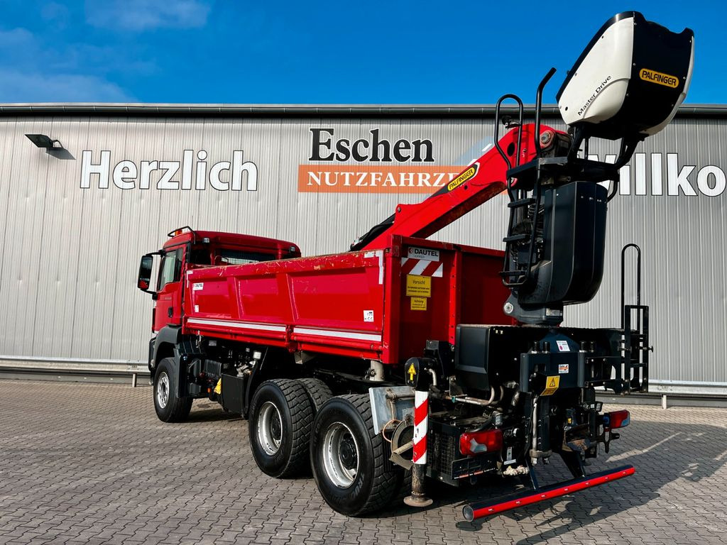 MAN TGS 26.460 6x4BB Palfinger M12L83 Kran Bordmatik - Kipper vrachtwagen, Kraanwagen: afbeelding 3 MAN TGS 26.460 6x4BB Palfinger M12L83 Kran Bordmatik - Kipper vrachtwagen, Kraanwagen: afbeelding 3