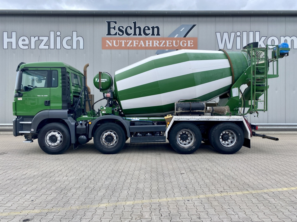 MAN TGS 32.360 8x4 BB / 9 m³ Stetter-Aufbau - Betonmixer: afbeelding 2 MAN TGS 32.360 8x4 BB / 9 m³ Stetter-Aufbau - Betonmixer: afbeelding 2