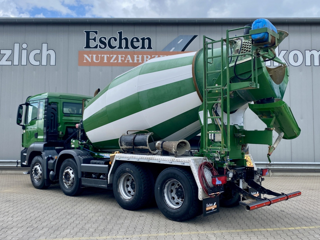 MAN TGS 32.360 8x4 BB / 9 m³ Stetter-Aufbau - Betonmixer: afbeelding 3 MAN TGS 32.360 8x4 BB / 9 m³ Stetter-Aufbau - Betonmixer: afbeelding 3