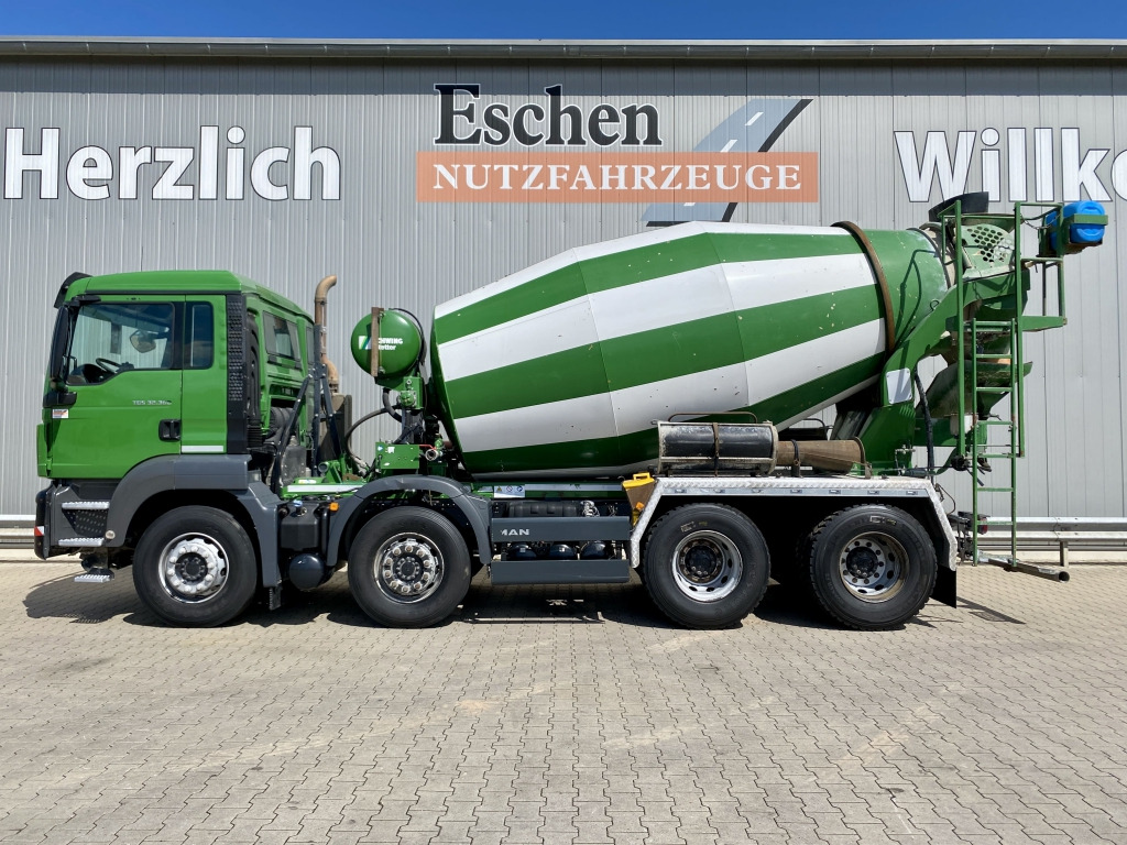 MAN TGS 32.360 8x4 BB / 9 m³ Stetter-Aufbau - Betonmixer: afbeelding 2 MAN TGS 32.360 8x4 BB / 9 m³ Stetter-Aufbau - Betonmixer: afbeelding 2