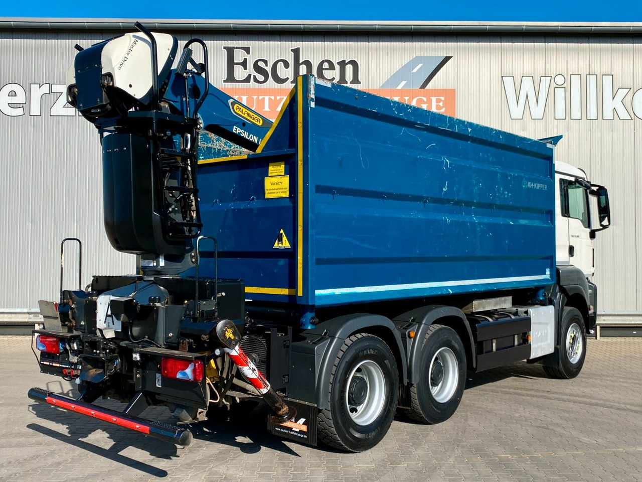 Nieuw Kipper vrachtwagen, Kraanwagen MAN TGS 33.500 6x4 BB | Palfinger M12L80*Bordmatik MAN TGS 33.500 6x4 BB | Palfinger M12L80*Bordmatik: afbeelding 6