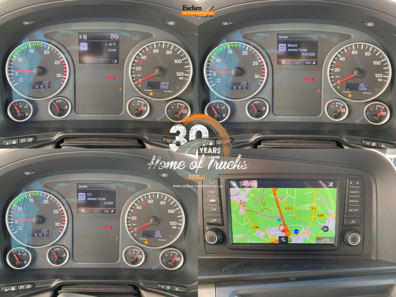 Nieuw Kipper vrachtwagen, Kraanwagen MAN TGS 33.500 6x4 BB | Palfinger M12L80*Bordmatik MAN TGS 33.500 6x4 BB | Palfinger M12L80*Bordmatik: afbeelding 18