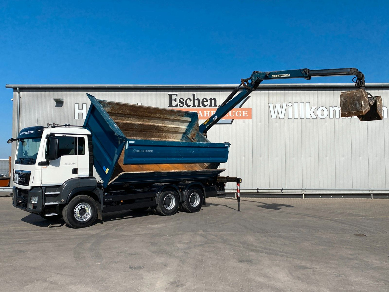 MAN TGS 33.500 6x4 BB | Palfinger M12L80*Bordmatik MAN TGS 33.500 6x4 BB | Palfinger M12L80*Bordmatik - Kipper vrachtwagen, Kraanwagen: afbeelding 1 MAN TGS 33.500 6x4 BB | Palfinger M12L80*Bordmatik MAN TGS 33.500 6x4 BB | Palfinger M12L80*Bordmatik - Kipper vrachtwagen, Kraanwagen: afbeelding 1