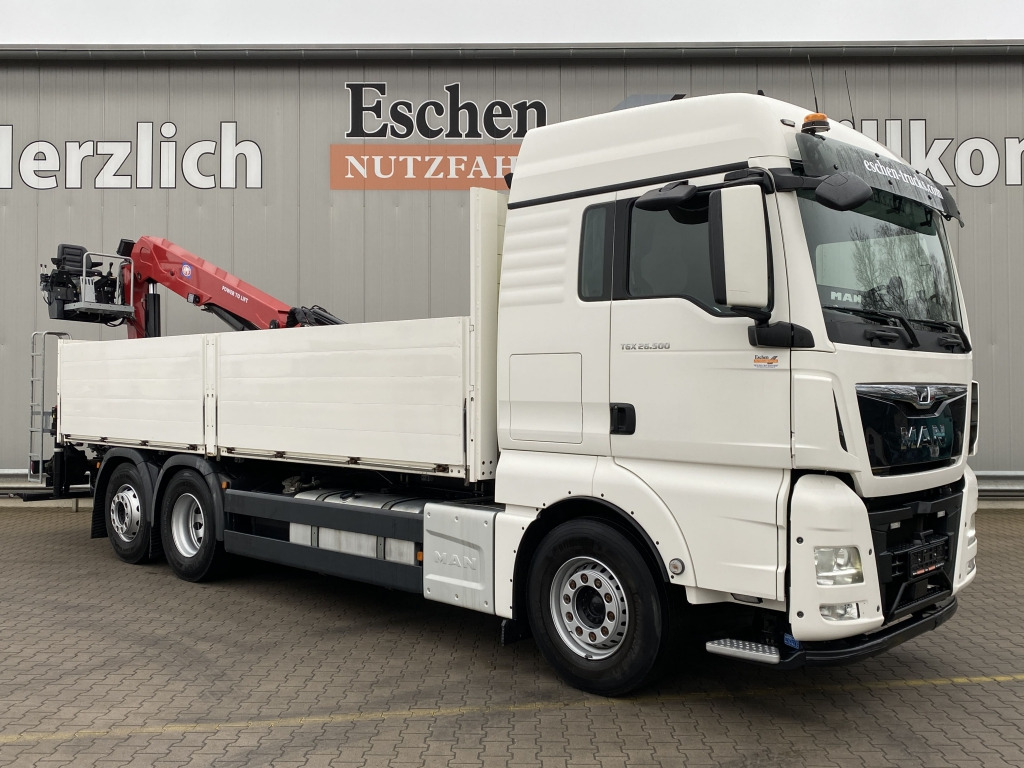 Vrachtwagen met open laadbak, Kraanwagen MAN TGX 26.500 6x2-4 LL / HMF 2110 L-MC Kran: afbeelding 9 Vrachtwagen met open laadbak, Kraanwagen MAN TGX 26.500 6x2-4 LL / HMF 2110 L-MC Kran: afbeelding 9