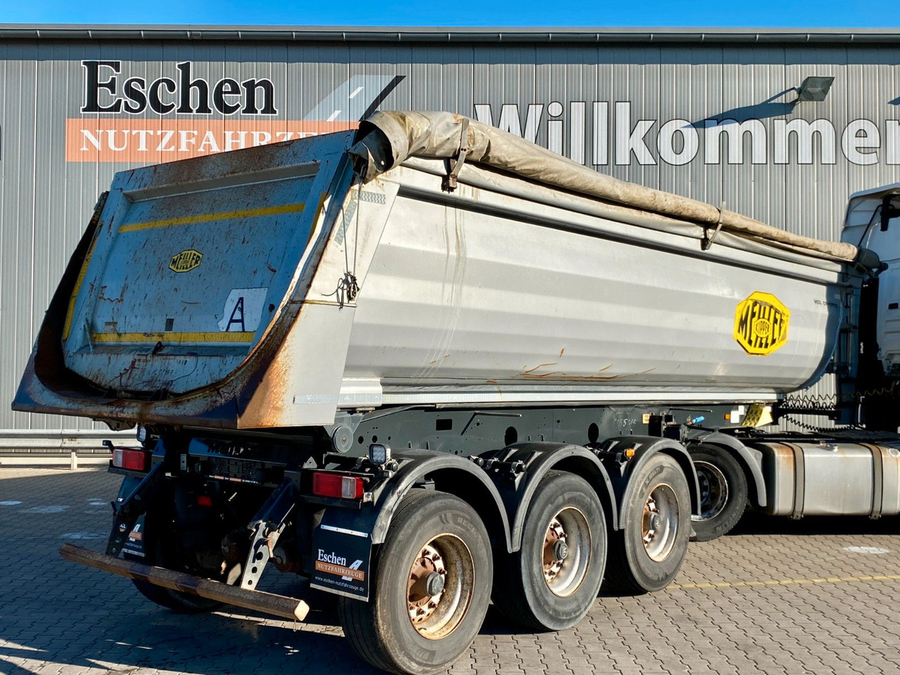Meiller MHPS 44/3-S | Stahl 25m³*Luft-Lift*Plane*EBS*BPW - Kipper oplegger: afbeelding 4 Meiller MHPS 44/3-S | Stahl 25m³*Luft-Lift*Plane*EBS*BPW - Kipper oplegger: afbeelding 4