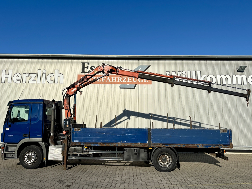 Mercedes-Benz 1832 L / Terex 85.2-A3 Faltkran - Vrachtwagen met open laadbak, Kraanwagen: afbeelding 3 Mercedes-Benz 1832 L / Terex 85.2-A3 Faltkran - Vrachtwagen met open laadbak, Kraanwagen: afbeelding 3