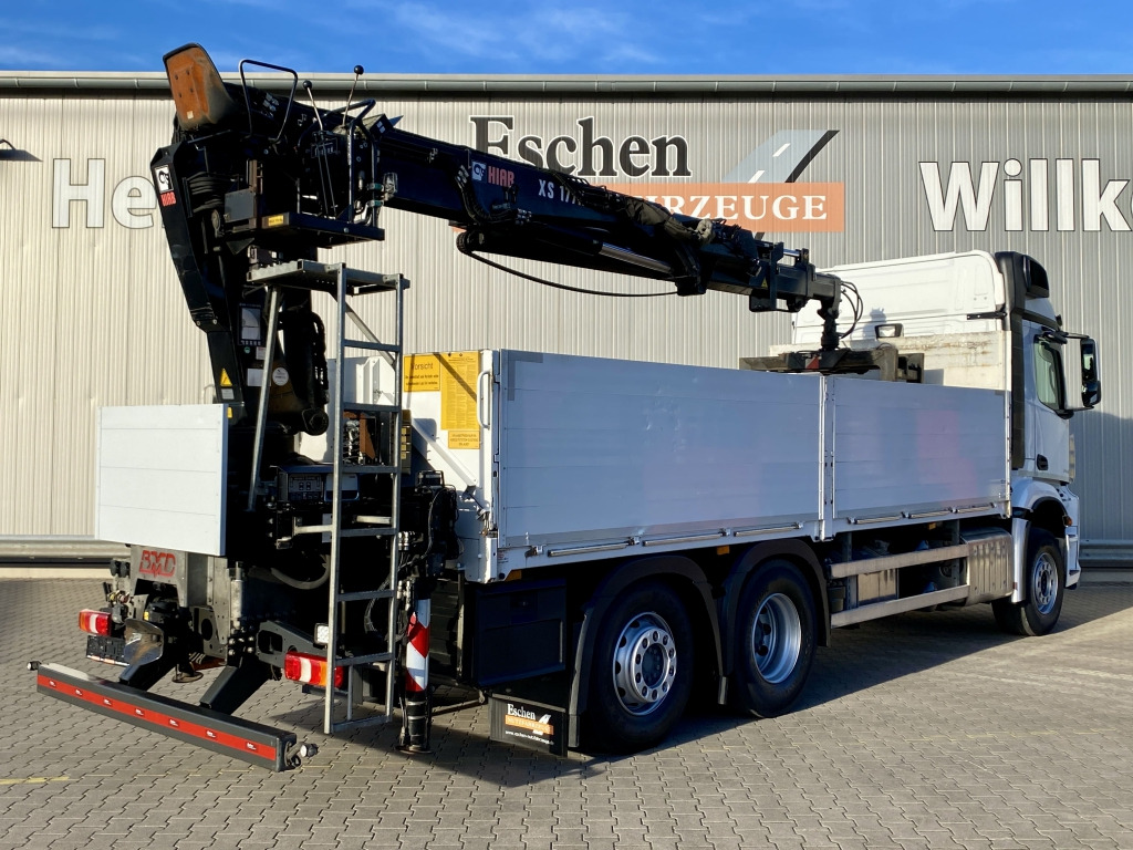 Mercedes-Benz 2545 L 6x2 Arocs / HIAB 177 K Pro Kran - Vrachtwagen met open laadbak, Kraanwagen: afbeelding 5 Mercedes-Benz 2545 L 6x2 Arocs / HIAB 177 K Pro Kran - Vrachtwagen met open laadbak, Kraanwagen: afbeelding 5