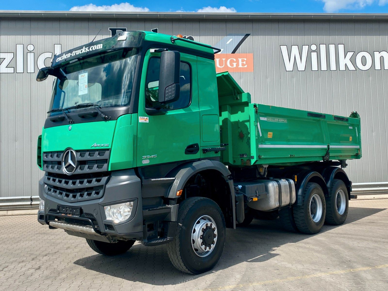 Mercedes-Benz 3345 Arocs 6x6 | MEILLER*Bordmatik*AHK*Blatt*AC - Kipper vrachtwagen: afbeelding 1 Mercedes-Benz 3345 Arocs 6x6 | MEILLER*Bordmatik*AHK*Blatt*AC - Kipper vrachtwagen: afbeelding 1