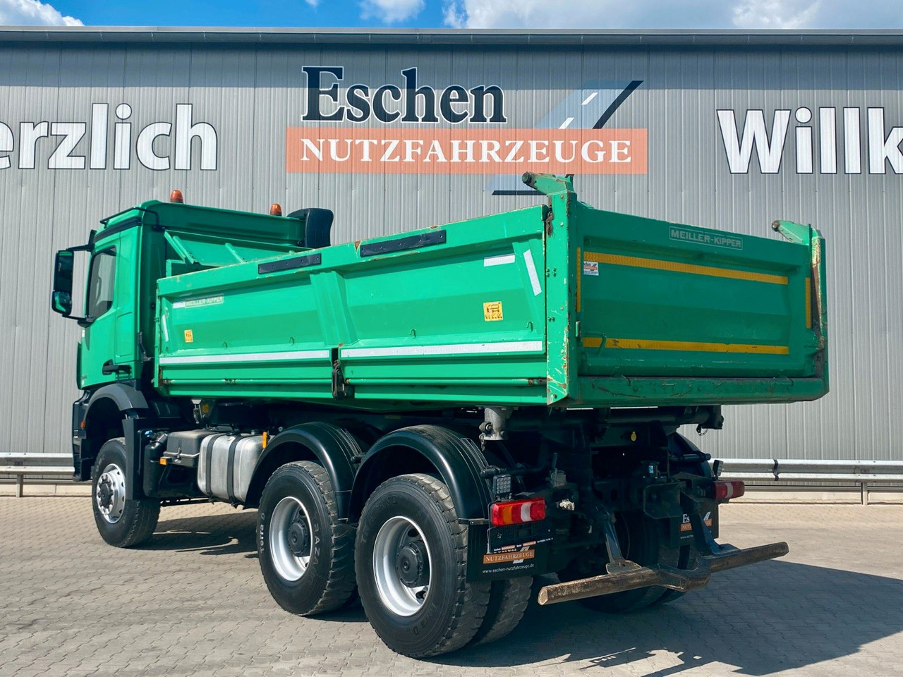 Mercedes-Benz 3345 Arocs 6x6 | MEILLER*Bordmatik*AHK*Blatt*AC - Kipper vrachtwagen: afbeelding 4 Mercedes-Benz 3345 Arocs 6x6 | MEILLER*Bordmatik*AHK*Blatt*AC - Kipper vrachtwagen: afbeelding 4