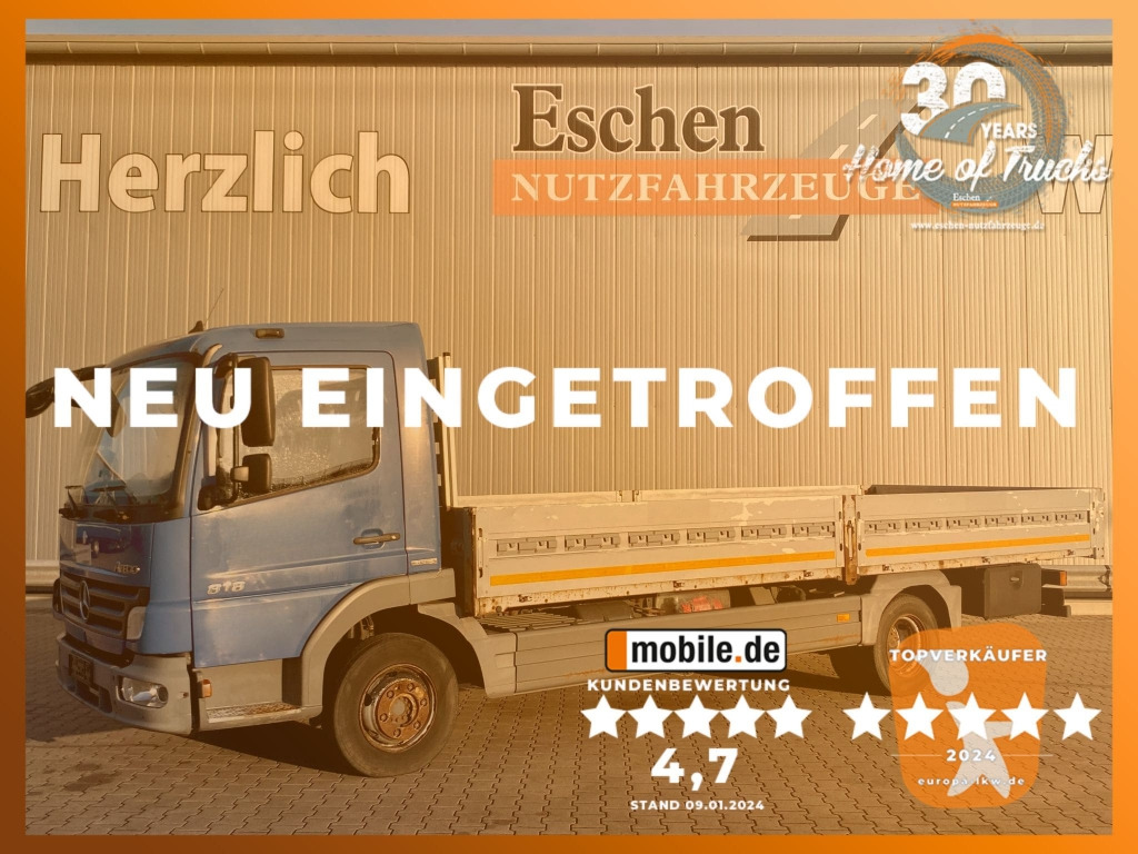 Mercedes-Benz 818 Atego - Vrachtwagen met open laadbak: afbeelding 1 Mercedes-Benz 818 Atego - Vrachtwagen met open laadbak: afbeelding 1
