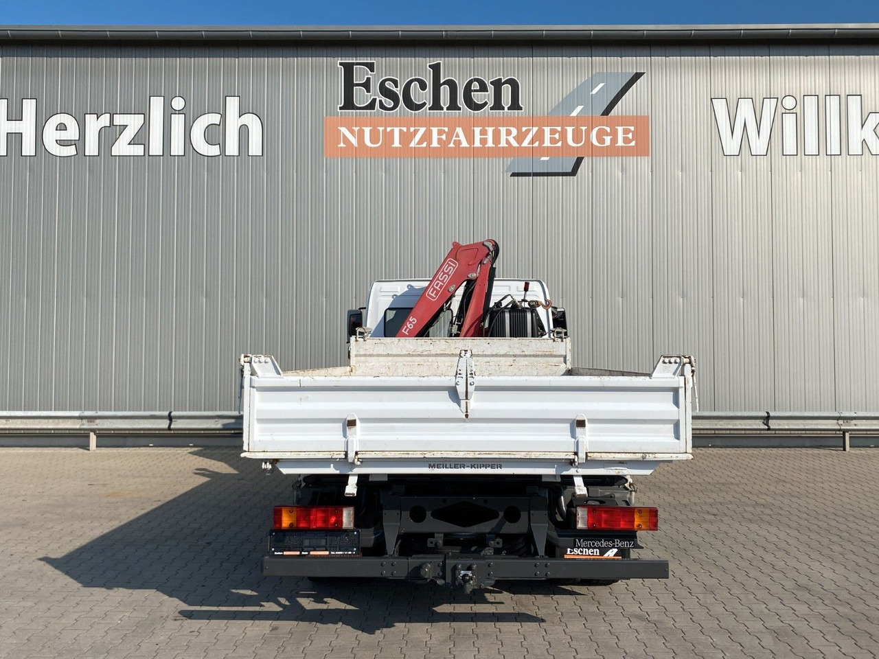 Mercedes-Benz 818 Atego | Fassi F65*MEILLER*PKW-AHK*1.Hand - Kipper bestelwagen: afbeelding 5 Mercedes-Benz 818 Atego | Fassi F65*MEILLER*PKW-AHK*1.Hand - Kipper bestelwagen: afbeelding 5
