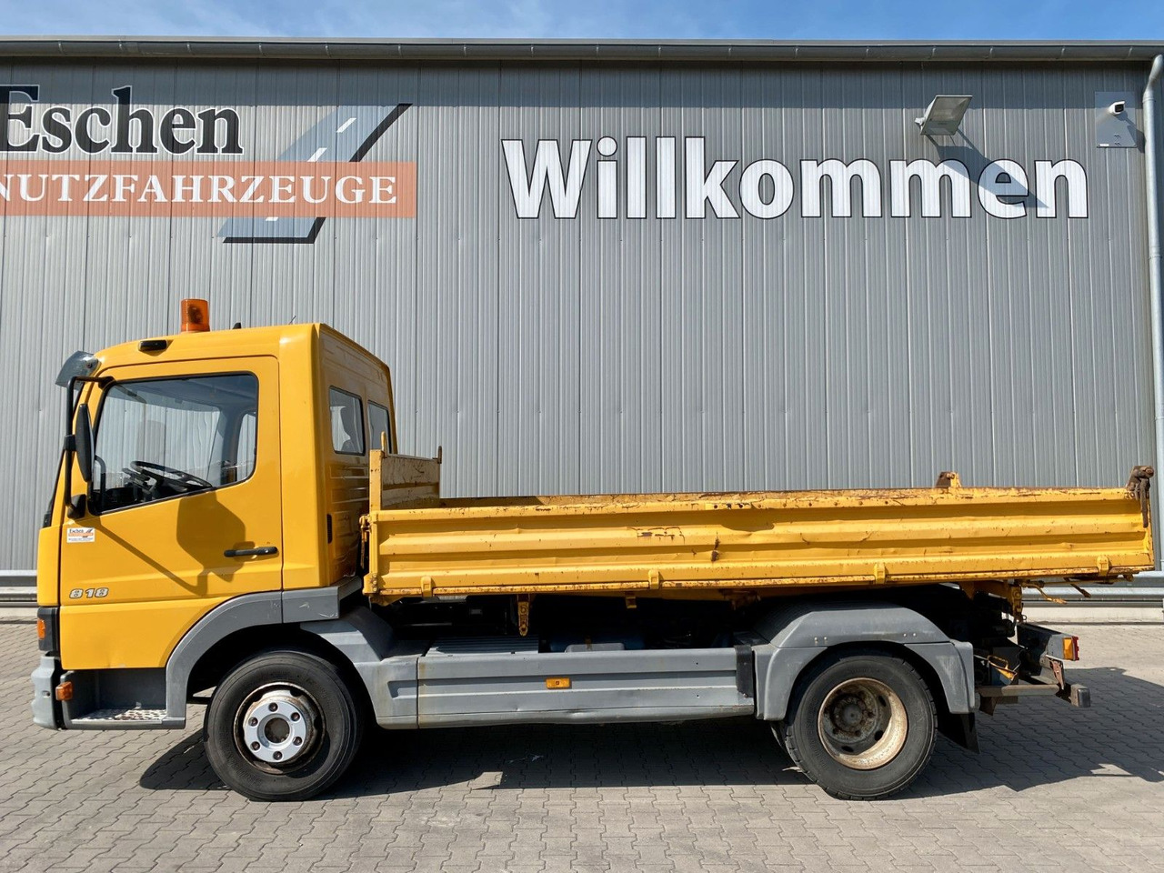 Mercedes-Benz 818 Atego | MEILLER*6-Gang manuell*AHK*Klima*ABS - Kipper vrachtwagen: afbeelding 3 Mercedes-Benz 818 Atego | MEILLER*6-Gang manuell*AHK*Klima*ABS - Kipper vrachtwagen: afbeelding 3