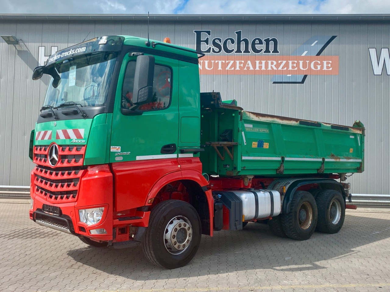 Mercedes-Benz Arocs 2652 6x4B MEILLER Bordmatik*Blatt*Retarder - Kipper vrachtwagen: afbeelding 1 Mercedes-Benz Arocs 2652 6x4B MEILLER Bordmatik*Blatt*Retarder - Kipper vrachtwagen: afbeelding 1