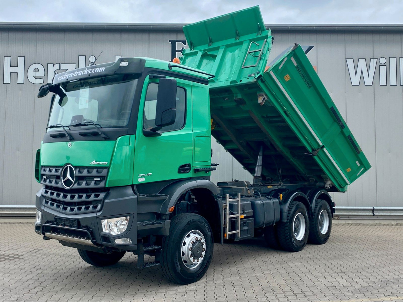 Mercedes-Benz Arocs 3345 6x6 | MEILLER*Bordmatik*Blatt*AHK+Oel - Kipper vrachtwagen: afbeelding 1 Mercedes-Benz Arocs 3345 6x6 | MEILLER*Bordmatik*Blatt*AHK+Oel - Kipper vrachtwagen: afbeelding 1