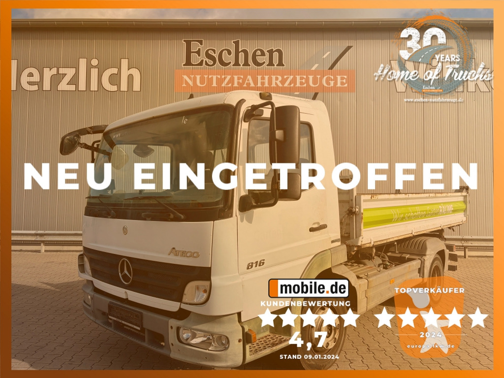 Mercedes-Benz Atego 816 K - Kipper vrachtwagen: afbeelding 1 Mercedes-Benz Atego 816 K - Kipper vrachtwagen: afbeelding 1