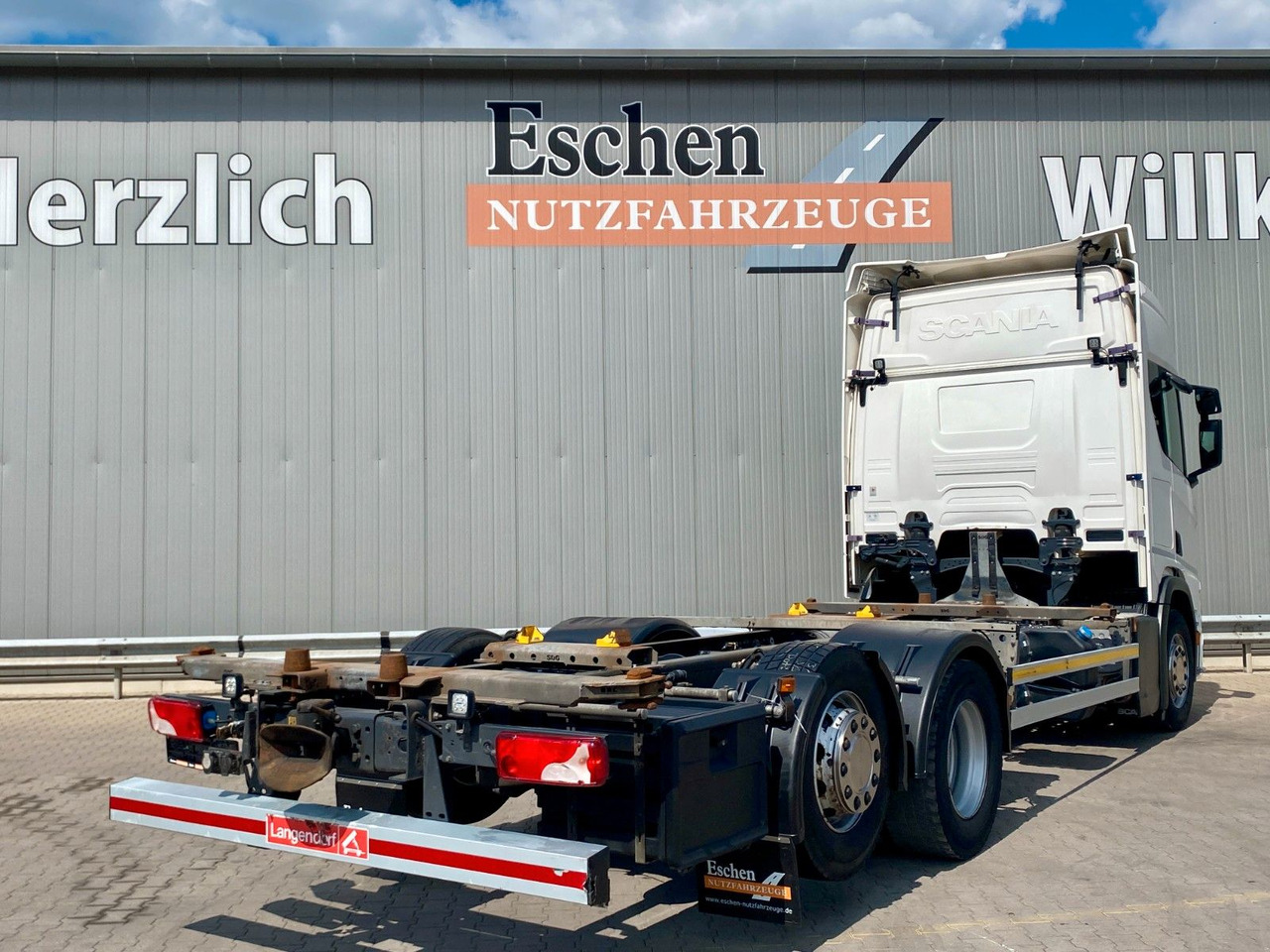 Scania R 450 B 6x2*4 BDF | Retarder*AHK*Lift*SDG Rahmen - Containertransporter/ Wissellaadbak vrachtwagen: afbeelding 5 Scania R 450 B 6x2*4 BDF | Retarder*AHK*Lift*SDG Rahmen - Containertransporter/ Wissellaadbak vrachtwagen: afbeelding 5