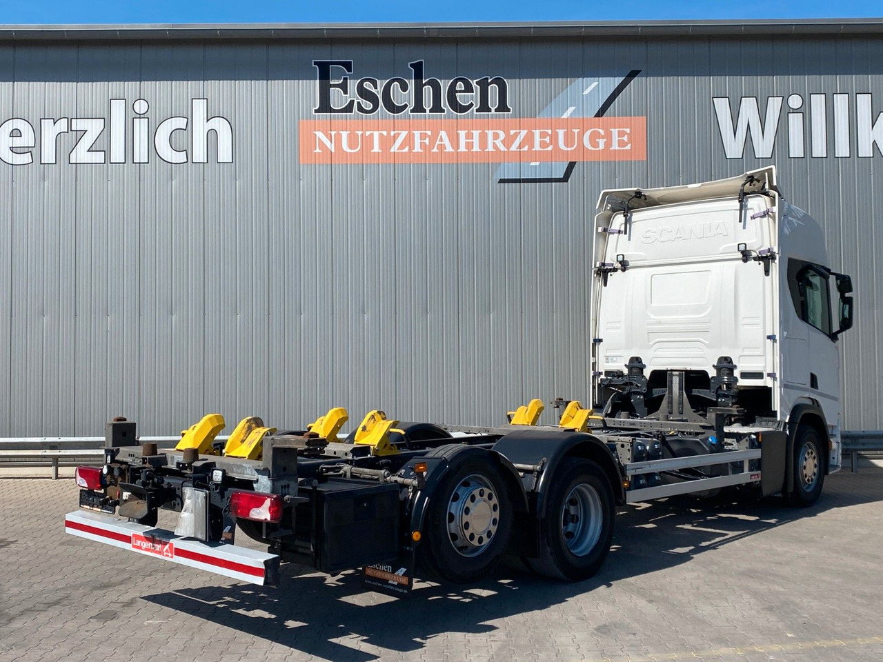 Scania R 450 B 6x2*4 BDF|Retarder*AHK*Lift*SDG Wechsler - Containertransporter/ Wissellaadbak vrachtwagen: afbeelding 5 Scania R 450 B 6x2*4 BDF|Retarder*AHK*Lift*SDG Wechsler - Containertransporter/ Wissellaadbak vrachtwagen: afbeelding 5