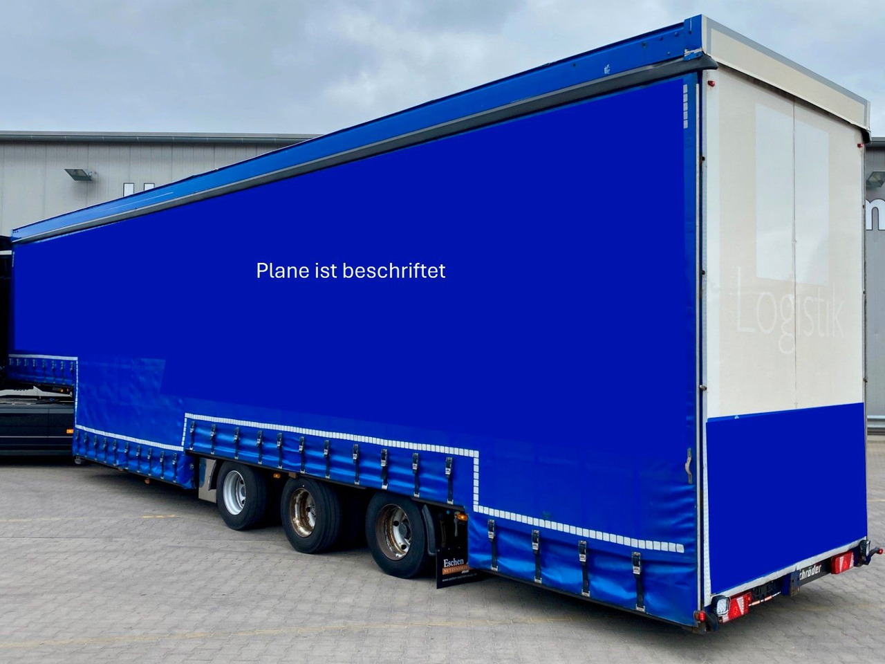 Schröder ST 11/24 P4| 2x Gardine*BPW*Trommel*EBS - Schuifzeiloplegger: afbeelding 3 Schröder ST 11/24 P4| 2x Gardine*BPW*Trommel*EBS - Schuifzeiloplegger: afbeelding 3