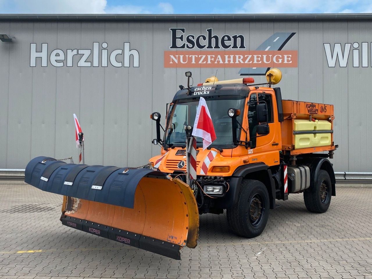 Unimog U 500 4x4 | Winterdienst*+4x Anbauten!Telligent - Sneeuwruimer: afbeelding 2 Unimog U 500 4x4 | Winterdienst*+4x Anbauten!Telligent - Sneeuwruimer: afbeelding 2