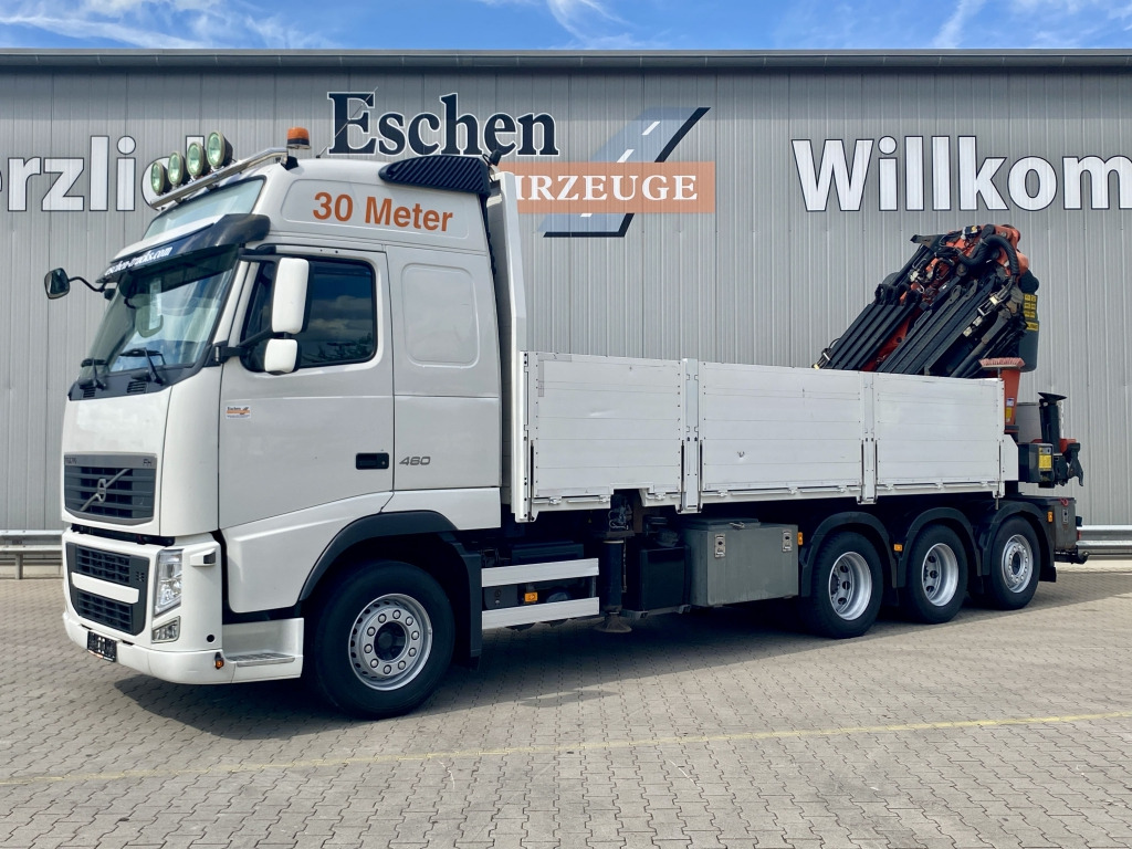 Volvo FH 460 8x4 / Palfinger PK 53002 SHF Kran - Vrachtwagen met open laadbak, Kraanwagen: afbeelding 1 Volvo FH 460 8x4 / Palfinger PK 53002 SHF Kran - Vrachtwagen met open laadbak, Kraanwagen: afbeelding 1