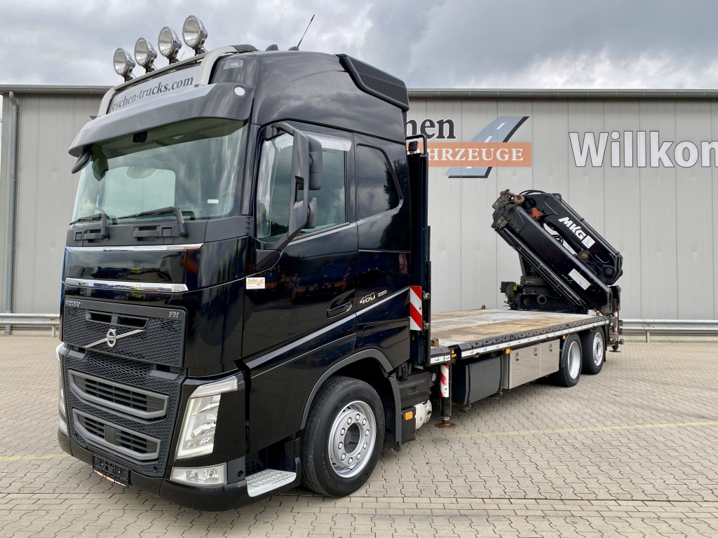 Volvo FH 460 / MKG HLK 531 HPa6 Kran - Vrachtwagen met open laadbak, Kraanwagen: afbeelding 1 Volvo FH 460 / MKG HLK 531 HPa6 Kran - Vrachtwagen met open laadbak, Kraanwagen: afbeelding 1