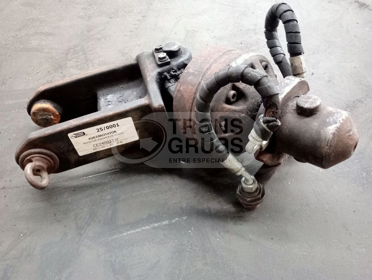 Rotator Kinshofer ocasión 4.500 Kg - Aanbouwdeel: afbeelding 2 Rotator Kinshofer ocasión 4.500 Kg - Aanbouwdeel: afbeelding 2