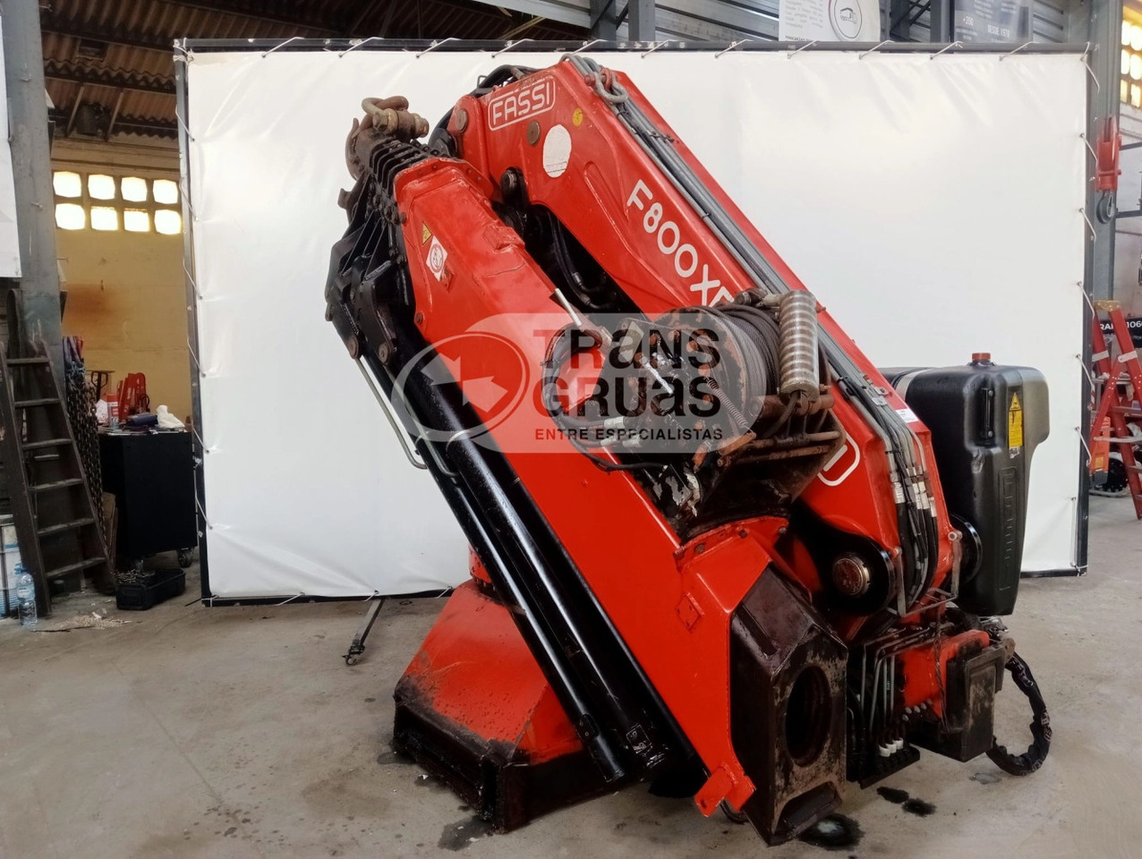 Grúa Fassi F800AXP.26 - Autolaadkraan voor Vrachtwagen: afbeelding 5 Grúa Fassi F800AXP.26 - Autolaadkraan voor Vrachtwagen: afbeelding 5