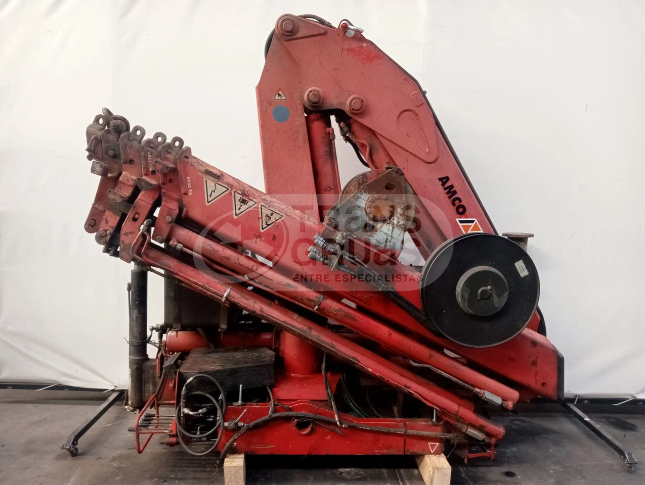Grúa hidráulica Amco Veba 814 4S - Autolaadkraan: afbeelding 4 Grúa hidráulica Amco Veba 814 4S - Autolaadkraan: afbeelding 4