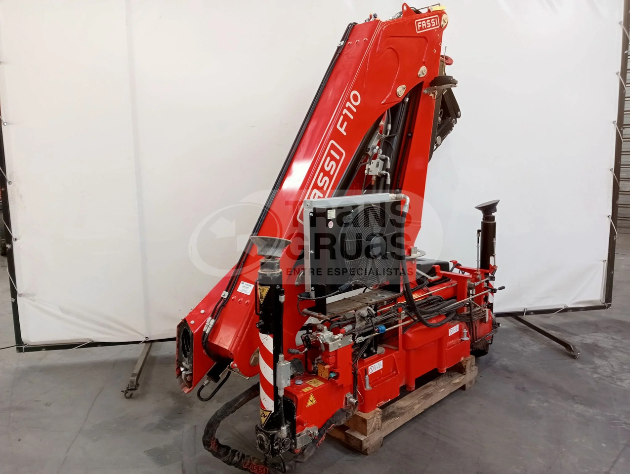 Grúa hidráulica Fassi F110B.0.24 E-ACTIVE - Autolaadkraan: afbeelding 1 Grúa hidráulica Fassi F110B.0.24 E-ACTIVE - Autolaadkraan: afbeelding 1