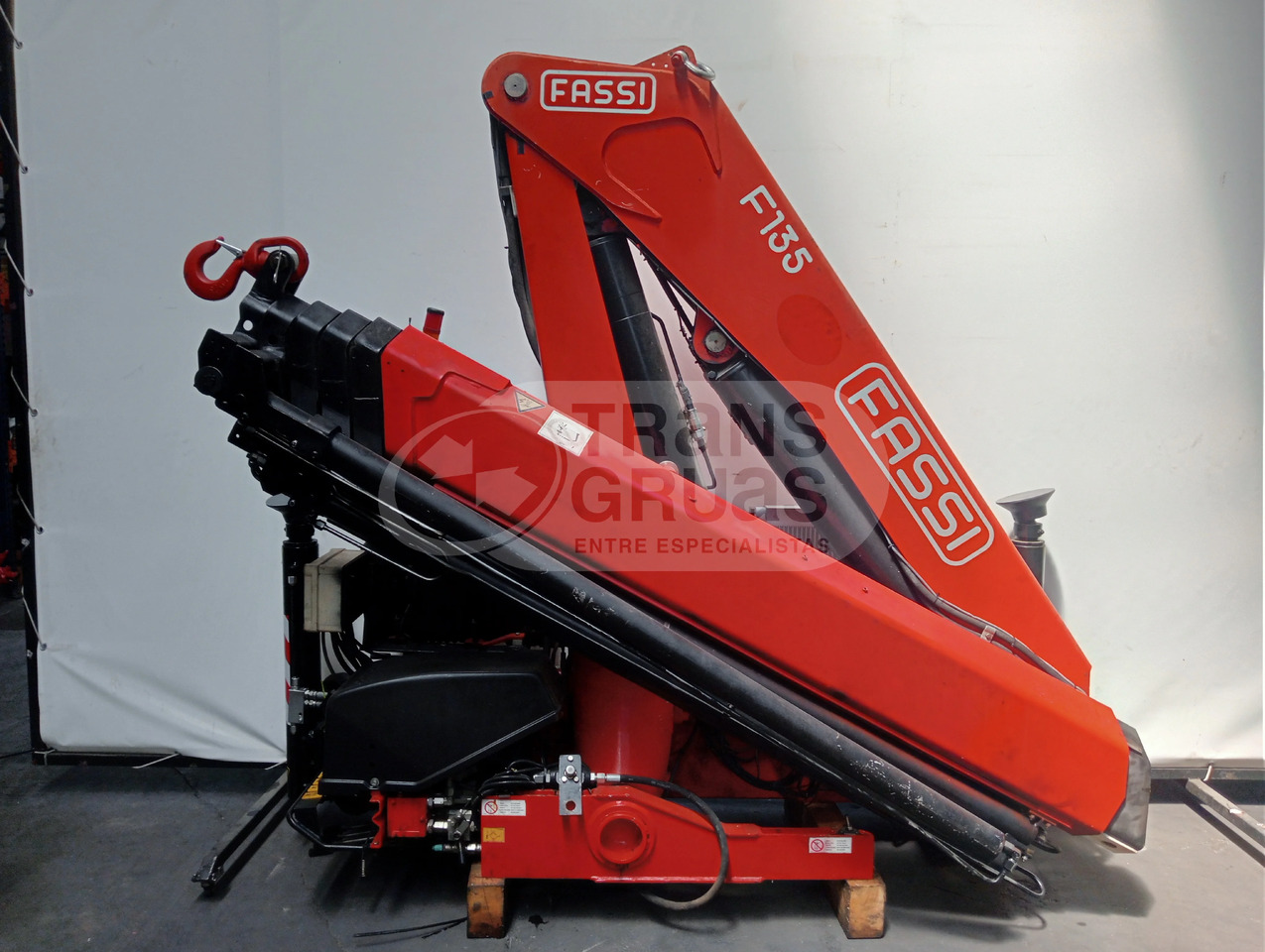 Grúa hidráulica Fassi F135A.0.25 E-ACTIVE - Autolaadkraan: afbeelding 1 Grúa hidráulica Fassi F135A.0.25 E-ACTIVE - Autolaadkraan: afbeelding 1