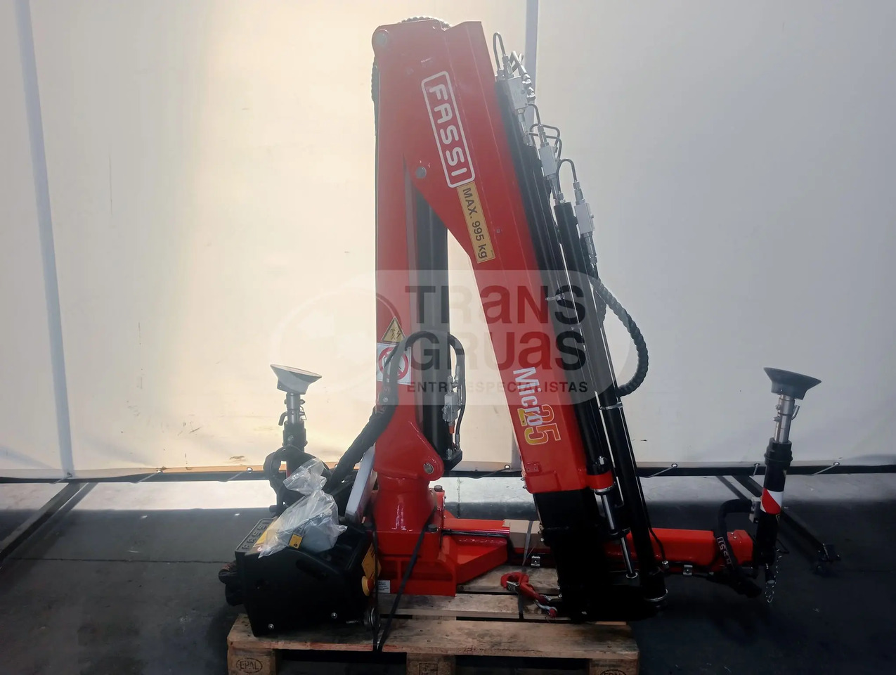 Grúa hidráulica Fassi micro M25A.13 Seminueva - Autolaadkraan: afbeelding 1 Grúa hidráulica Fassi micro M25A.13 Seminueva - Autolaadkraan: afbeelding 1