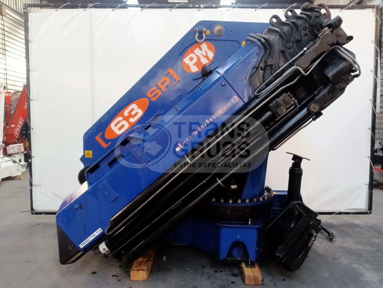 Grúa hidráulica PM 63 - Autolaadkraan: afbeelding 1 Grúa hidráulica PM 63 - Autolaadkraan: afbeelding 1